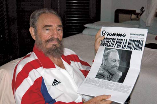 Fidel Castro hesteetako gaitzak jota